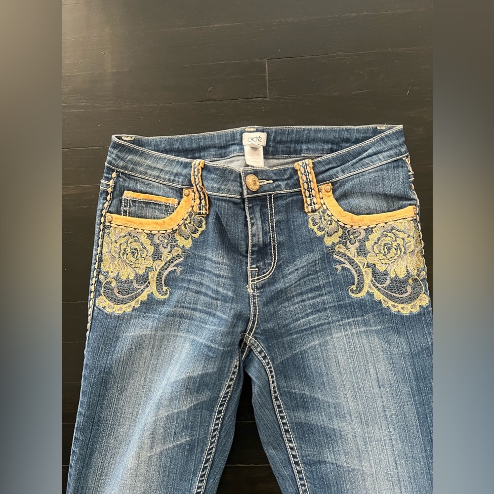 Cache Bootcut Jeans Size 4 - image 3